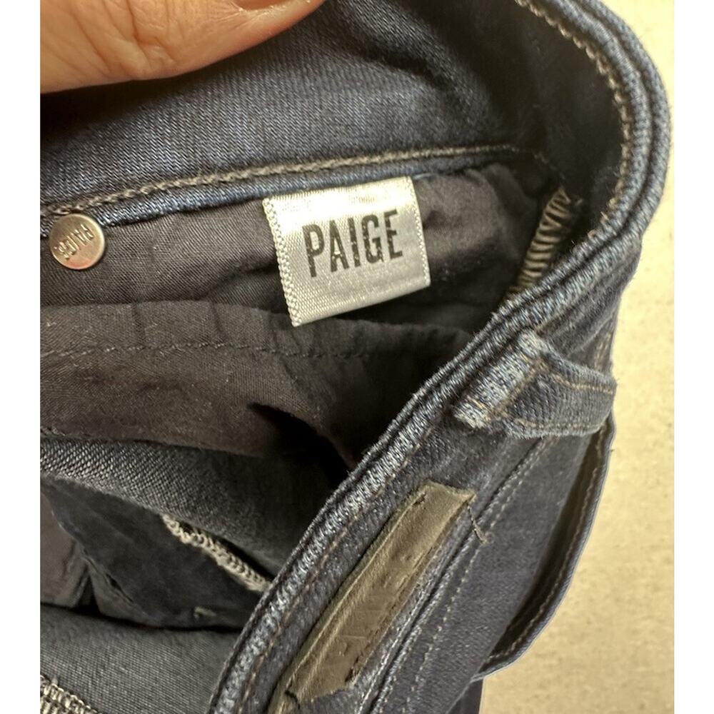Paige Jeans Womens Size 25 Hoxton Ankle Skinny Dark Wash Blue - Picture 7 of 8